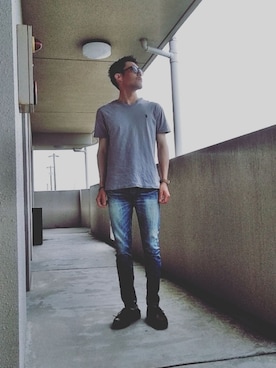 「Sperry   （スペリー）のアイテム」を使った、Ken.styleさん（メンズ・170cm）の夏コーディネート