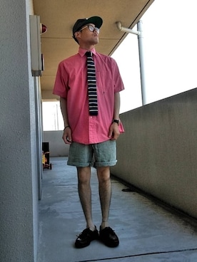 「Sperry   （スペリー）のアイテム」を使った、Ken.styleさん（メンズ・170cm）の夏コーディネート