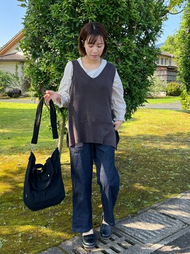 無印良品 ムジルシリョウヒン のデニムパンツを使った人気ファッションコーディネート Wear