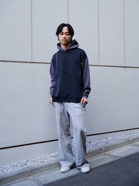 　KOGA MASANARIさん（メンズ・186cm）の冬コーディネート