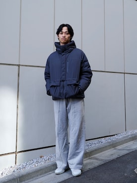 　KOGA MASANARIさん（メンズ・186cm）の冬コーディネート