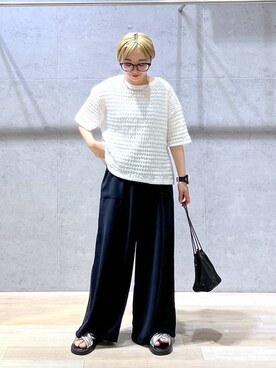 「アイテム（ネックレス）」を使った、miiisanさん（レディース・150cm・30代）の夏コーディネート