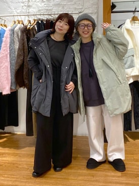 「アイテム（その他アウター）」を使った、miiisanさん（レディース・150cm・30代）の秋コーディネート