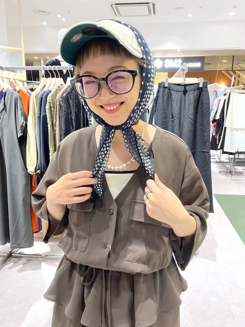 LEPSIMのオールインワン・サロペットを使ったコーディネート(ZOZOTOWN