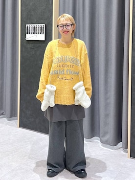 「アイテム（その他トップス）」を使った、miiisanさん（レディース・150cm）の秋コーディネート