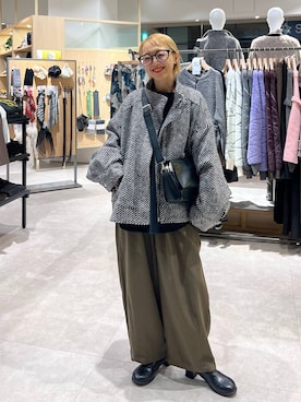 「アイテム（その他トップス）」を使った、miiisanさん（レディース・150cm・30代）の秋コーディネート