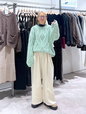 「アイテム（その他シューズ）」を使った、miiisanさん（レディース・150cm）の冬コーディネート