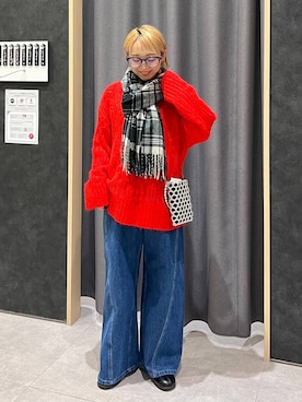 「リラックス」｜miiisanさん（レディース・150cm）の冬コーディネート