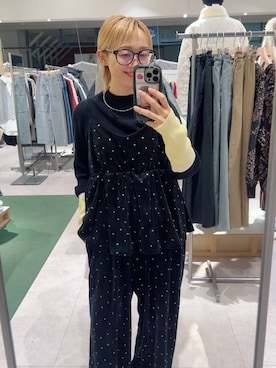 「アイテム（チョーカー）」を使った、miiisanさん（レディース・150cm・30代）の冬コーディネート