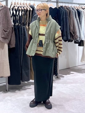 「LEPSIM」｜miiisanさん（レディース・150cm）の冬コーディネート