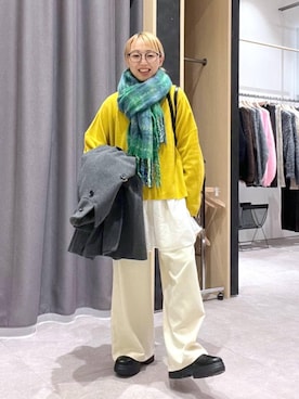 「アイテム（その他アウター）」を使った、miiisanさん（レディース・150cm）の冬コーディネート