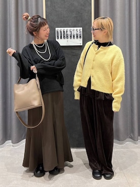 「アイテム（サロペット/オーバーオール）」を使った、miiisanさん（レディース・150cm・30代）の冬コーディネート