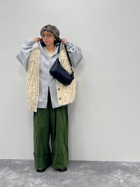 「アイテム（ベスト）」を使った、miiisanさん（レディース・150cm・30代）の秋コーディネート