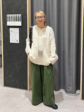 「リラックス」｜miiisanさん（レディース・150cm）の冬コーディネート