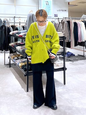 「アイテム（その他トップス）」を使った、miiisanさん（レディース・150cm）の秋コーディネート