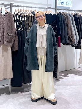 「アイテム（その他シューズ）」を使った、miiisanさん（レディース・150cm）の冬コーディネート