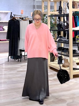 「アイテム（アクセサリー）」を使った、miiisanさん（レディース・150cm・30代）の秋コーディネート