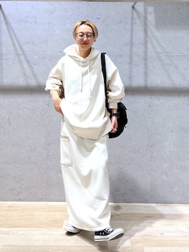 「低身長_LEPSIM」｜miiisanさん（レディース・150cm）の冬コーディネート