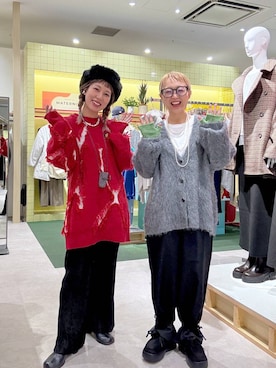 「アイテム（アームカバー）」を使った、miiisanさん（レディース・150cm）の秋コーディネート