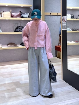 「アイテム（スウェットパンツ）」を使った、miiisanさん（レディース・150cm・30代）の夏コーディネート