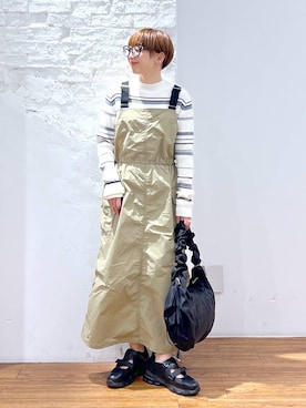 「アイテム（ワンピース/ドレス）」を使った、miiisanさん（レディース・150cm・30代）の冬コーディネート