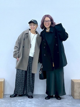「アイテム（その他アウター）」を使った、miiisanさん（レディース・150cm・30代）の秋コーディネート