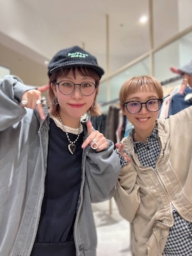 「LEPSIM（レプシィム）のアイテム（Tシャツ/カットソー）」を使った、miiisanさん（レディース・150cm）の秋コーディネート