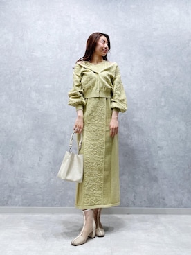 「LADYMADE（レディメイド）のアイテム」を使った、LADYMADE Stylingさん（レディース・160cm）の春コーディネート