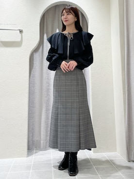 「LADYMADE（レディメイド）のアイテム（トップス）」を使った、LADYMADE Stylingさん（レディース・160cm）の秋コーディネート