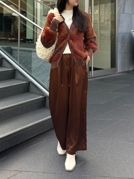 「大人可愛い、秋」｜LADYMADE Stylingさん（レディース・165cm）の秋コーディネート