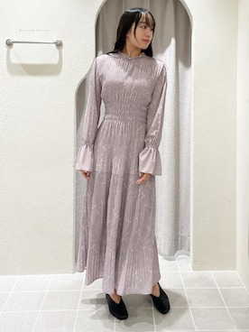「春ワンピ」｜LADYMADE Stylingさん（レディース・160cm）の冬コーディネート