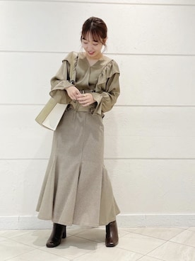 「LADYMADE（レディメイド）のアイテム」を使った、LADYMADE Stylingさん（レディース・160cm）の秋コーディネート