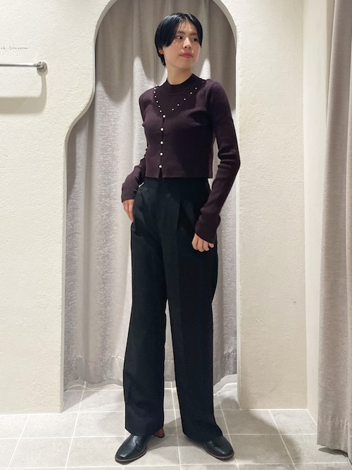 LADY MADE - LADYMADE レディメイド コンパクトパールニットアンサンブル コンパクトパールニットアンサンブル（ニット）｜LADYMADE