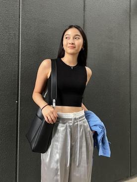 「メタリック」｜LADYMADE Stylingさん（レディース・159cm）の秋コーディネート