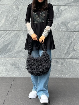 「LADYMADE（レディメイド）のアイテム（トップス）」を使った、LADYMADE Stylingさん（レディース・159cm）の秋コーディネート