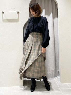 「LADYMADE（レディメイド）のアイテム」を使った、LADYMADE Stylingさん（レディース・160cm）の秋コーディネート
