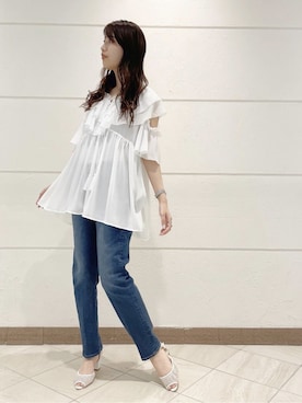 「LADYMADE（レディメイド）のアイテム（トップス）」を使った、LADYMADE Stylingさん（レディース・160cm）の秋コーディネート