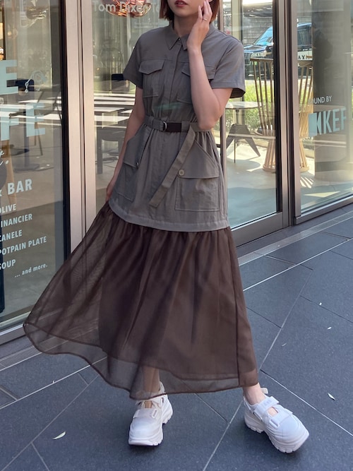 LADYMADE（レディメイド） ワンピース メッシュレイヤードワーク