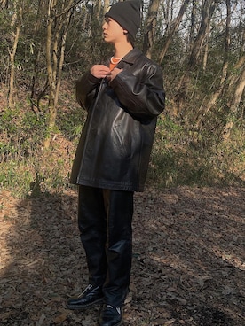 「J.CREW（ジェイクルー）のアイテム」を使った、優雅さん（メンズ・174cm）の冬コーディネート