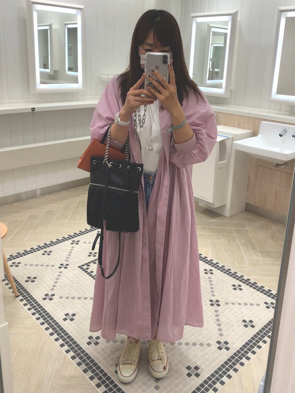 マリハ　ピンクワンピース MARIHA BEAMS 夏のレディのドレス ピンク マリハ ワンピース