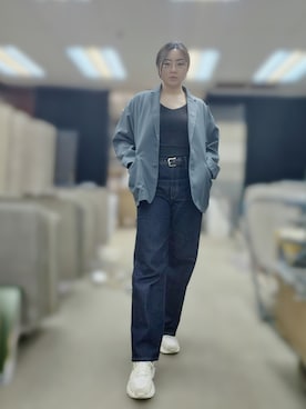 「working style」｜「アイテム（ジャケット/アウター）」を使った、Yukariveraさん（レディース・164cm）の秋コーディネート