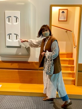 「ごきげんウィーク」｜「アイテム（その他シューズ）」を使った、ICO✭さん（レディース・163cm）の春コーディネート