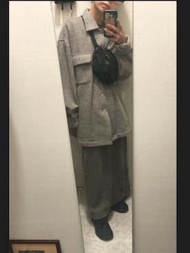 「feepur（フェピュール）のアイテム（ワンピース/ドレス）」を使った、uさん（レディース・153cm）の冬コーディネート