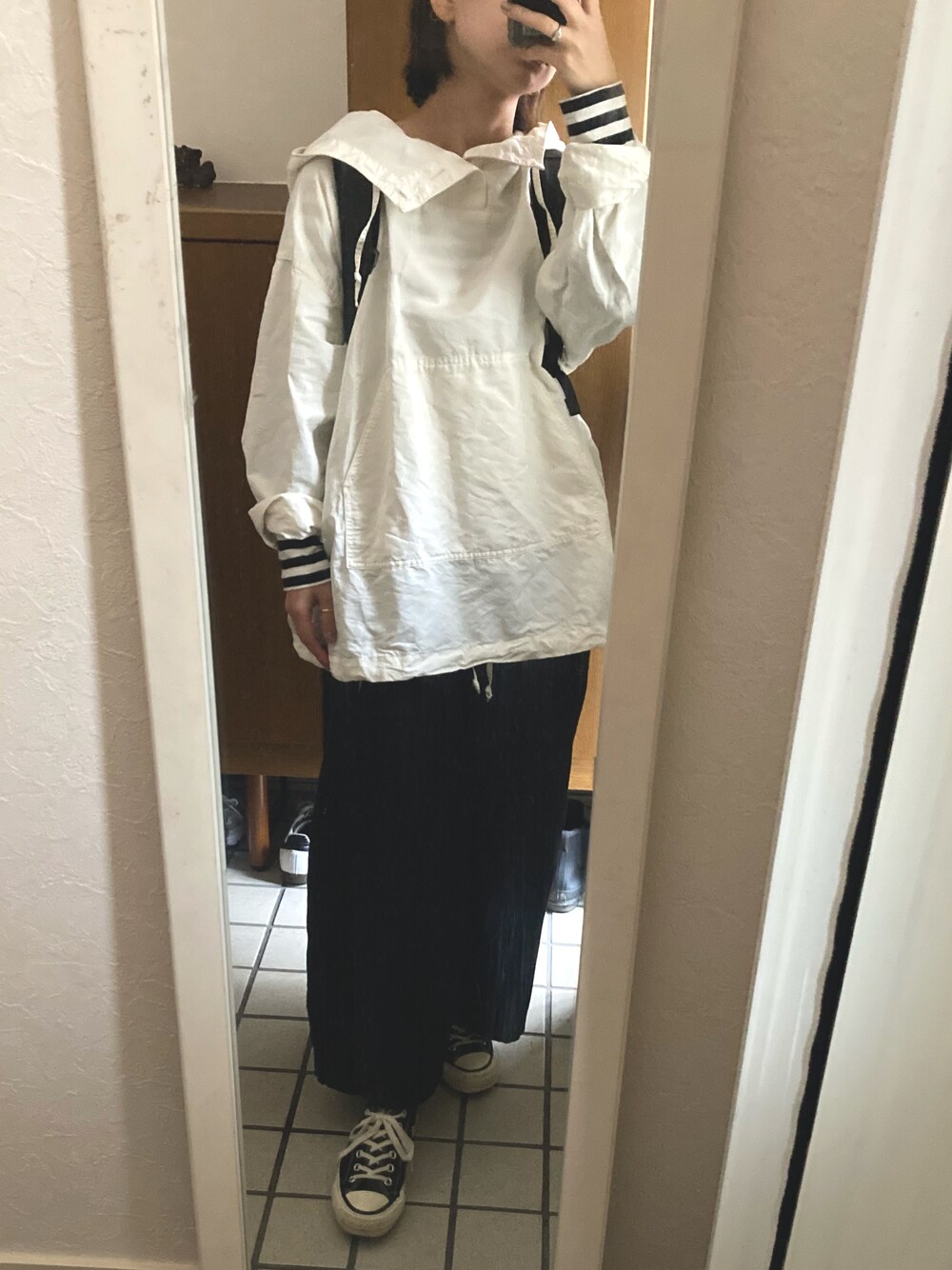 かぐれ（カグレ）の「リネンコットンアノラック（その他アウター