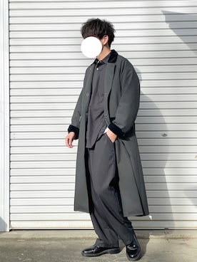 「stein」｜「アイテム（その他）」を使った、neokino_yatuさん（メンズ・176cm）の秋コーディネート