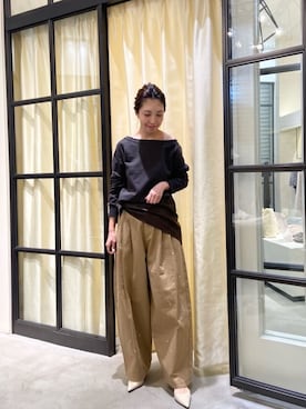 「THE PAUSE（ザ ポーズ）のアイテム」を使った、wgmatsuさん（レディース・165cm）の冬コーディネート