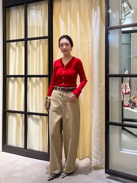 「アイテム（パンプス）」を使った、wgmatsuさん（レディース・165cm）の秋コーディネート
