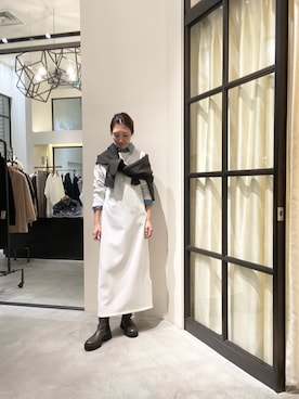 「秋服コーデ」｜wgmatsuさん（レディース・165cm）の冬コーディネート