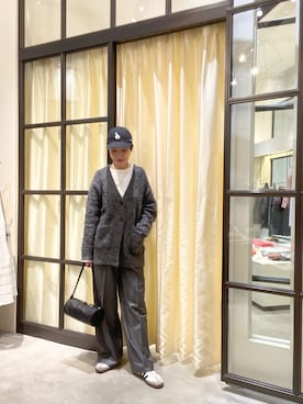 「スタッフコーデ」｜「アイテム（アクセサリー）」を使った、wgmatsuさん（レディース・165cm）の冬コーディネート