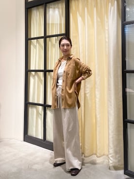 「THE PAUSE（ザ ポーズ）のアイテム」を使った、wgmatsuさん（レディース・165cm）の春コーディネート